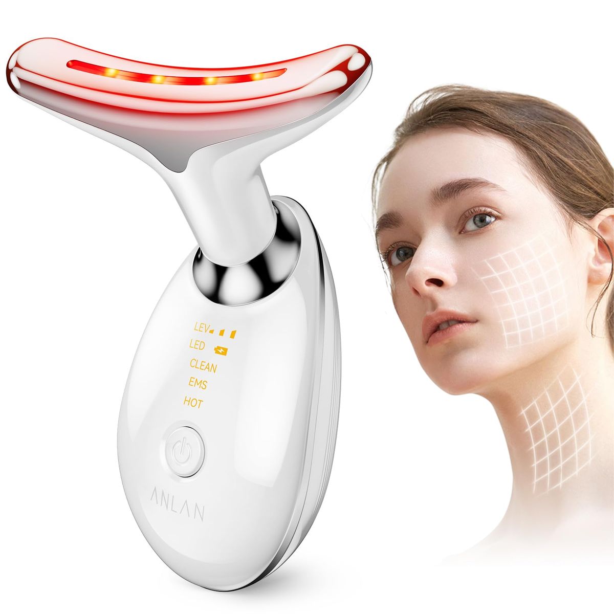 LumiGlow Pro™ – Facial Rejuvenation Massager